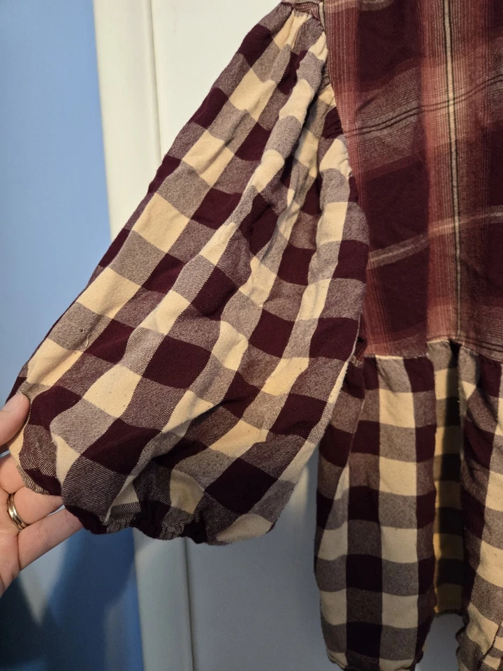 Camisa abotonada a cuadros Cato - Talla 22/24 Foto 3 de 4