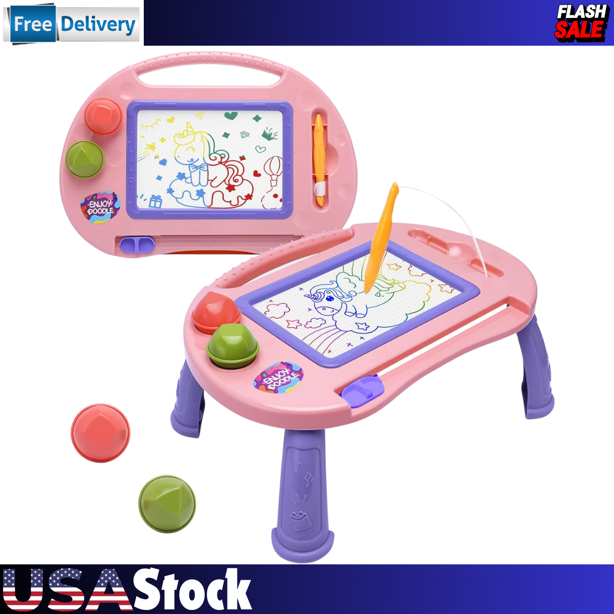 BABLOCVID Toddler Toys,Toys for 1-2 Year Old Girls,Magnetic Drawing Doodle Board