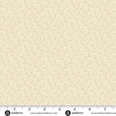 Latte By Andover Fabrics - Cream Vine  #1271-L