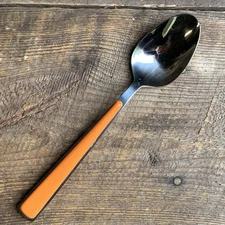 Fiesta Tableware Flatware Tablespoon Tangerine Orange Merengue by Cambridge 8” L