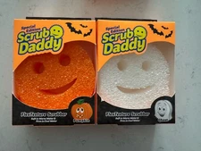 Scrub Daddy Special Edition Happy Halloween Scrubber Pumpkin & Ghost