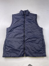 Emporio Armani Men s Puffer Vest Insulated Full Zip Navy Size 42 Water Repellent