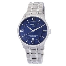 Tissot Men's Chemin Des Tourelles Blue Automatic Sapphire - T1398071104800 NEW