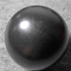 Large Black Tourmaline Crystal Sphere Hand Carved Crystal Home Office Decor