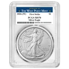 2026 (W) $1 1-oz American Silver Eagle PCGS MS70 FS West Point Label