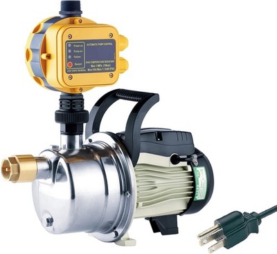 3/4 HP Water Pressure Booster Pump for Home Automatic Water Pump Electric 17 ...