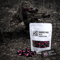 Hs Projectiles V4 Paintball Magfed Projektile .68 Schwarz Pink 100