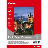 Canon SG-201 / 1686B026 / Semi-Gloss Satin Fotopapier Weiß (29,7 X 42Cm (Din A3)