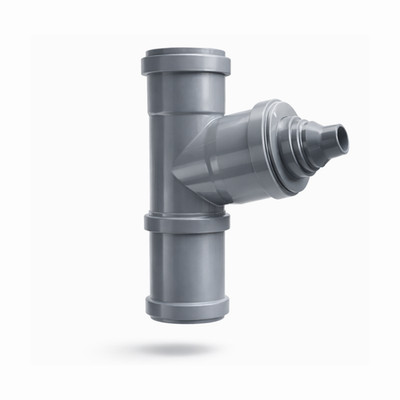 FN-Technik  Regensammler DN 75 Abgang DN 32   mit integriertem Überlauf