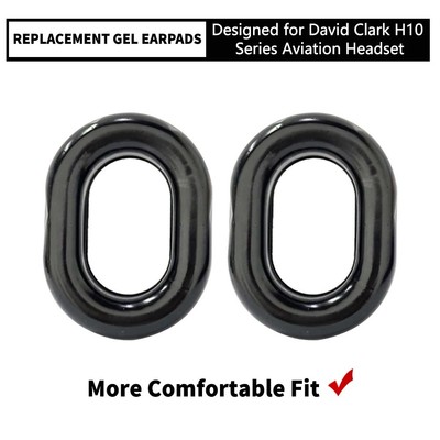 Aviation Headsets Ersatz-Kühlung Gel Ohrpolster Ohr für David Clark H10-20/30
