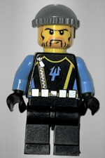 Lego® Minifigur aqu017, Aquazone Aquaraiders II, Diver 3 Taucher Meer Tiefsee