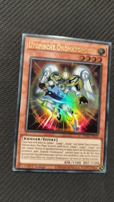 Yu-Gi-Oh! Utopische Onomatopoesie Ultra Rare Ra04  Nm De 1 Auflage 