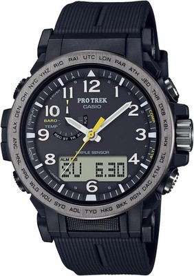 CASIO ProTrek PRW-51Y-1JF Quartz Men Black-Dial Black-Band Wristwatch [LBWD6]