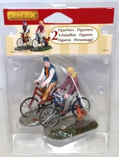 LEMAX  ROMANTIC BIKE RIDE 52131 VILLAGE FIGURINE ACCESSORY CHRISTMAS