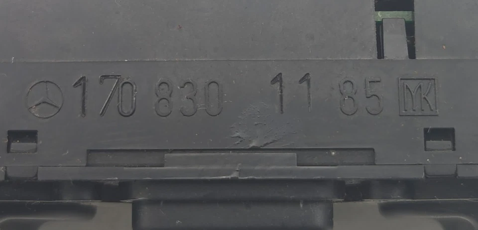 97-04 Mercedes R170 SLK230 SLK320 AC AIRE ACONDICIONADO CALEFACCIÓN CLIMATIZADOR 1708301185 Foto 2 de 4