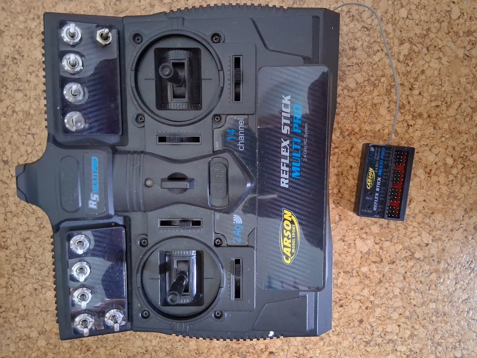 Carson Reflex Stick Multi Pro 2,4GHz, 14 Kanal mit Empfänger - Bild 3 von 3