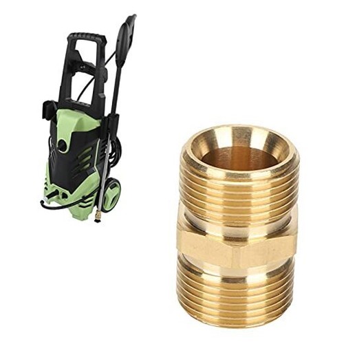 Pressure Washer Hose Coupler,M22 Metric Male Thread Fitting M22 14mm to