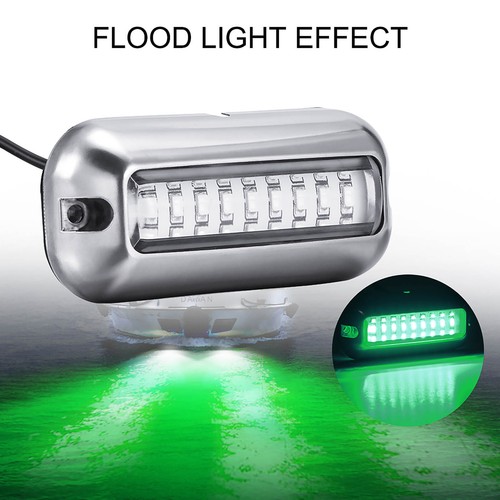 RGB 42 LED sous-marin BATEAU MARINE imposte LUMIÈRES 316 ponton en acier inoxydable - Photo 10/14