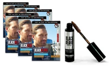 Blackbeard for Men Instant Beard Color – Beard Dye Alternative – 12ml / 6 pk