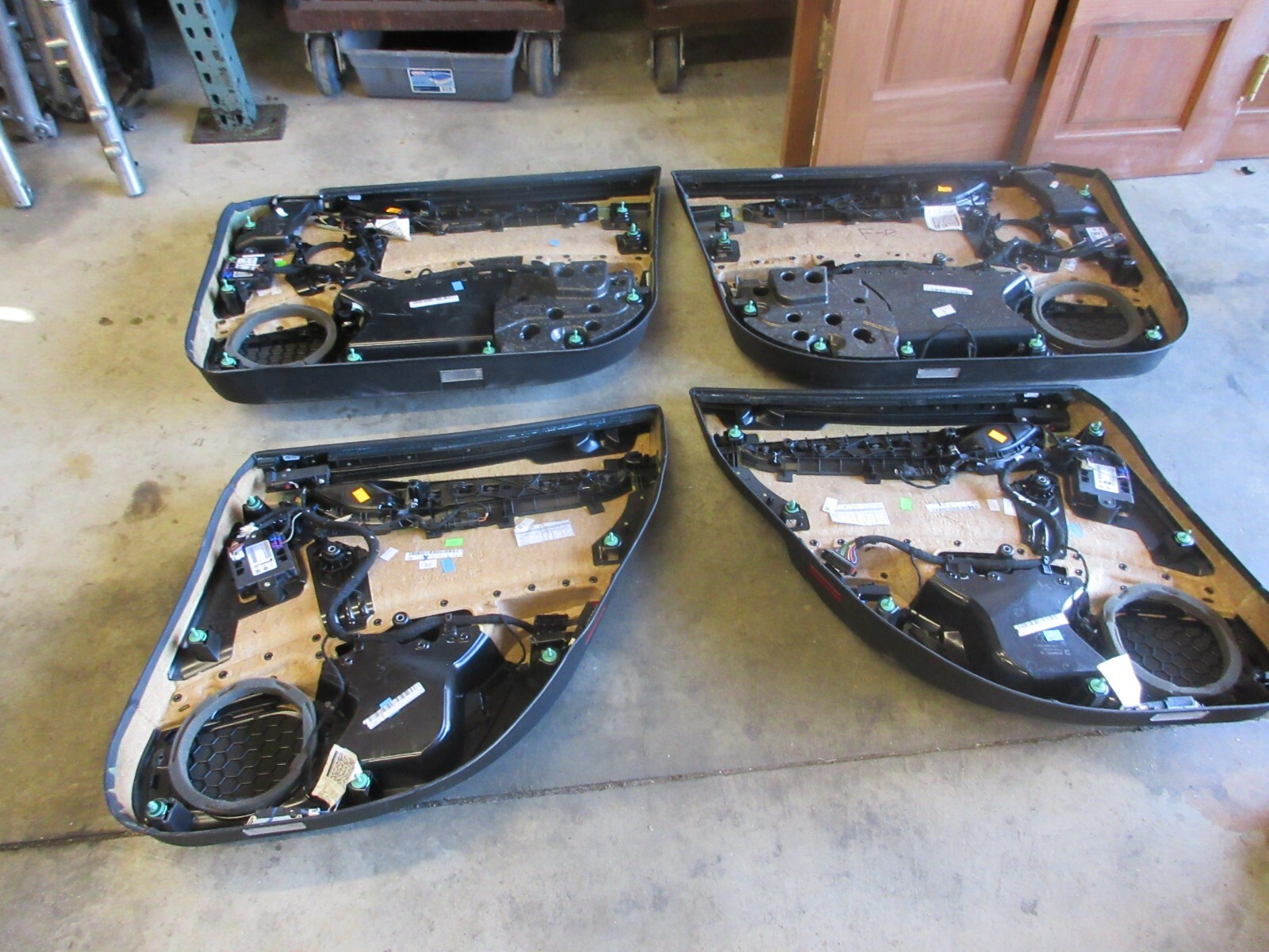 14-17 2017 Maserati Ghibli FRONT REAR DOOR PANELS PANEL LEFT RIGHT DRIVER