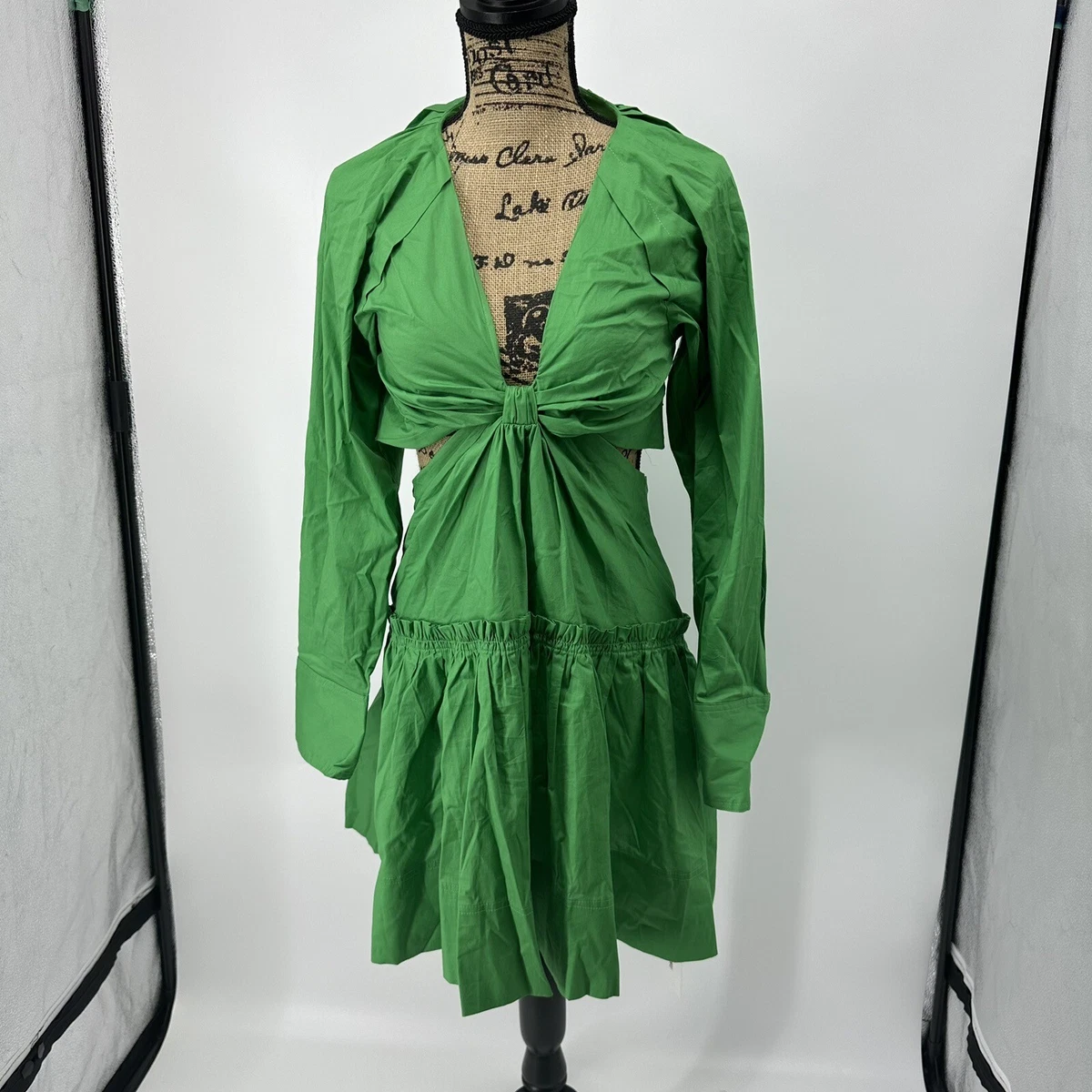 Jason wu top green dress