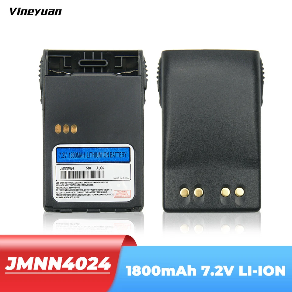 10PC JMNN4023 JMNN4024 Battery MOTOROLA GP328+ GP338+ GP388 GP638+ GP644 GP688 - Image 2 of 4
