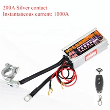 Car Battery Switch Disconnect Power Cut Off Kill Master Isolator Remote Control