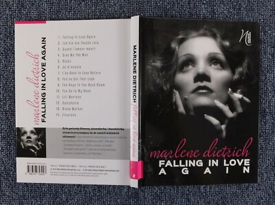 MARLENE DIETRICH Falling In Love Again  book Poland 2015 by Andrzej Lukasik + CD