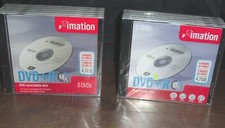 LOT OF 2 SETS NEW IMATION DVD R RECORDABLE DISC 8X 4X 10 DISC TOTAL 5