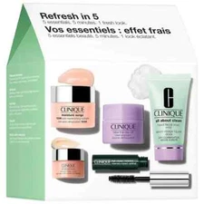CLINIQUE Refresh in 5 Skincare and Makeup Set, Fragrance Free, New, Free Ship!