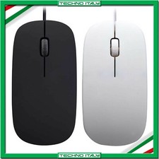 ✅MOUSE PER UFFICIO GAMING OTTICO CON FILO RISOLUZIONE 1000 DPI USB LAPTOP MS400✅
