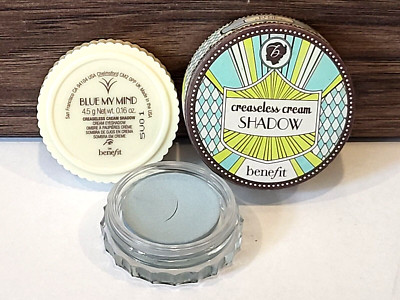Benefit Creaseless Cream Shadow ~  Blue My Mind ~ full size NIB  READ