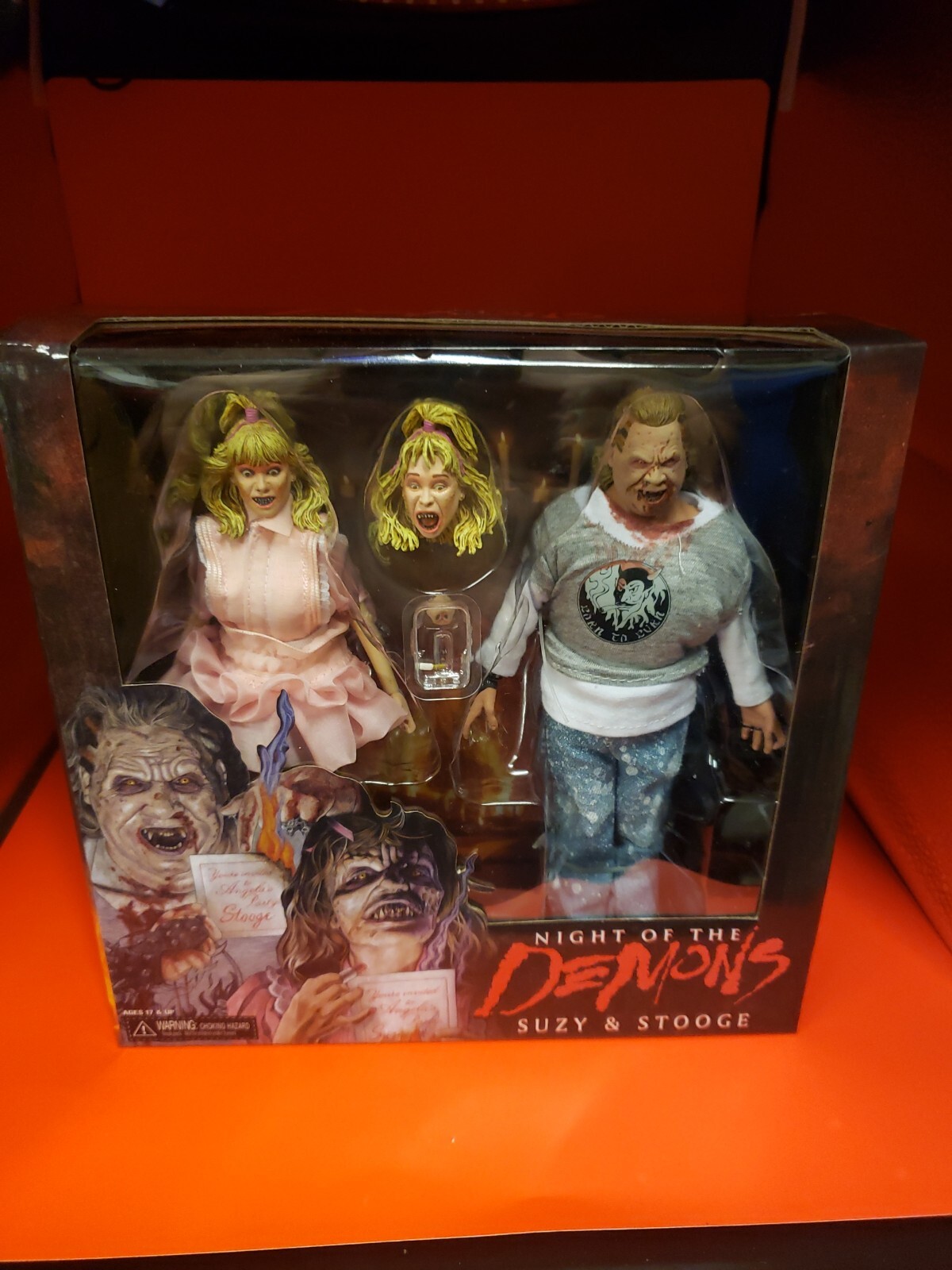 NECA Night of the Demons SUZY STOOGE 2-Pack Action Figure Set Scream Factory New