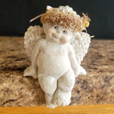 Dreamsicles Angel Shelf Sitter 4.50" Cast Art Mischief Maker Cherub Figurine*