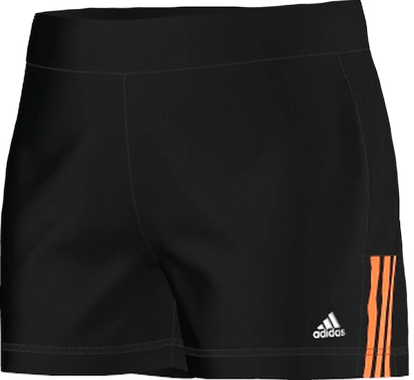 Adidas Climalite Short Shorts Sporthose Schwarz/Orange Gr. 116 Neu * Sale-image