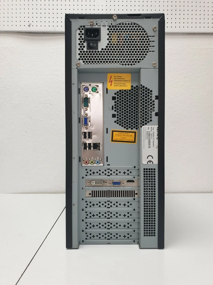 ASUS P5G41T-M Windows XP Gamer PC Computer RS 232 COM 4GB HDMI GeForce 1GB GT - Bild 2 von 4