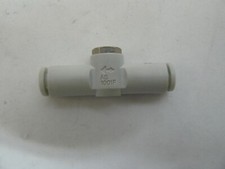 SMC AS1001F-04-10-X250 SPEED CONTROL CONNECTOR WITH FITTING TUBE 1.0MM NEW