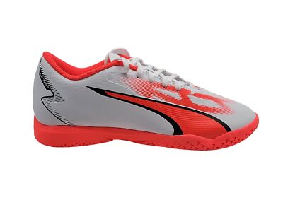 Puma Ultra Play IT Indoor Soccer Men Shoes Orange White 107529 01 Size 7