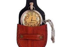 Nautical Vintage American Elgin Look Collectible Antique 2" Brass Pocket Box