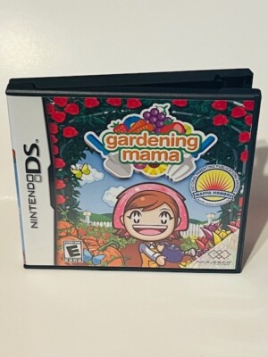 Nintendo DS Video Game Gardening Mama Majesco Go Green 2008 Case