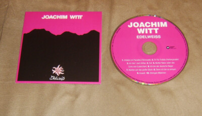 JOACHIM WITT Edelweiss CD 1981/2016 Cardboard Sleeve Remastered Edelweiß NEU NDW