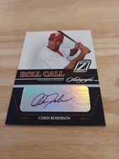 2005 Donruss Zenith Roll Call Auto Chris Roberson #RC-15 Rookie Autograph RC $$$