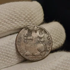 1797 Evasion Half Penny BRITISH TARS GEORGIOUS Colonial Coin