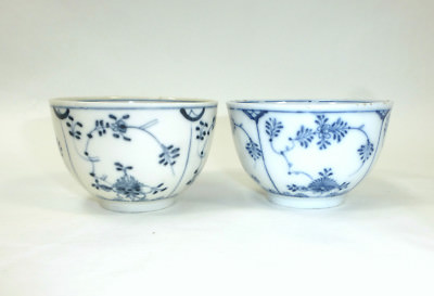 Meissen 1760 - 1770 Two Cups