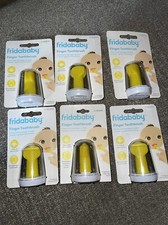 NEW LOT OF 6 Fridababy SmileFrida FINGER TOOTHBRUSH Double Sided