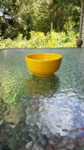 BISTRO small BOWL Daffodil yellow HOMER LAUGHLIN FIESTA 22 OZ. NEW