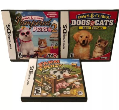 Claws Pampered Pets Resort Nintendo 3ds Animal Games Paws Claws DS