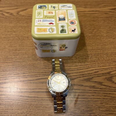 Fossil Union Pacific Railroad Wrist Watch /Portland Service Unit/new battery/box