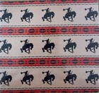 Luxury Western Southwest bronco Style King size bedspread 114”X 96” horse rodeo — photo 9