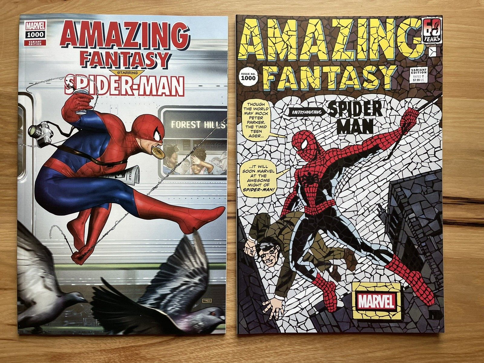 Amazing Fantasy 15 Spider-man Comic Styled Pattern Bundle V1 